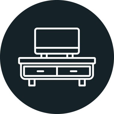 Bilgisayar. Web simgesi basit illüstrasyon