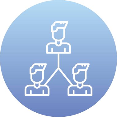 şebeke. Web simgesi basit illüstrasyon