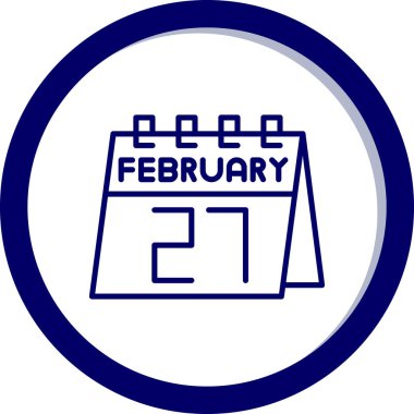 Tek günlük takvimde 27 Şubat tarihi