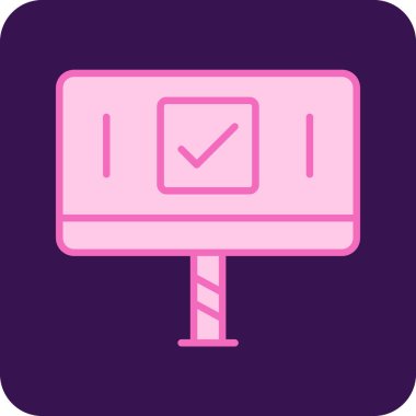 tahta simgesi. vektör illüstrasyonu