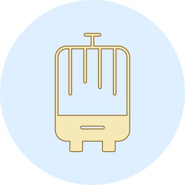 Modern bir simgenin vektör illüstrasyonu