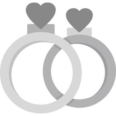 Alyans vektör simgesi