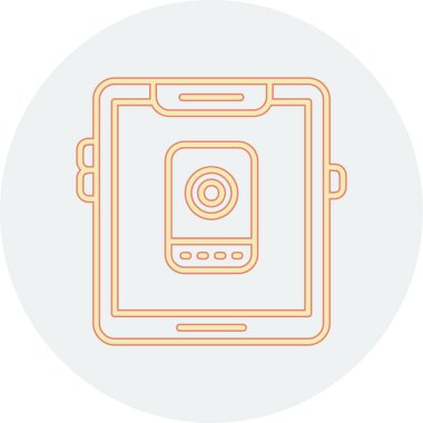 Cep telefonu. Basit resimleme