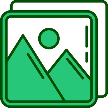 dağ haritası bayrağı simgesi