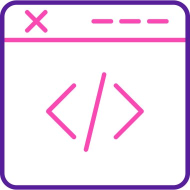 tarayıcı pencere simgesi vektör illüstrasyon tasarımı