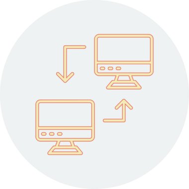 seo modern simgesinin vektör illüstrasyonu