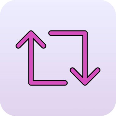 ok simgesinin vektör illüstrasyonu