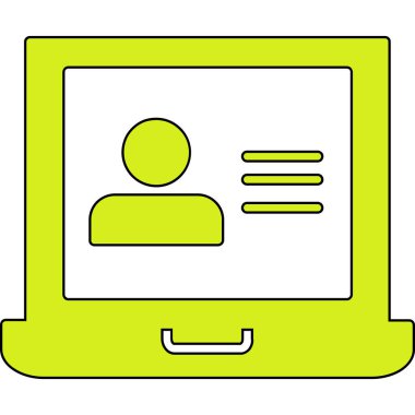 Santral operatör simgesini ara. Çağrı merkezi operatör vektör simgesi rengi düz izole