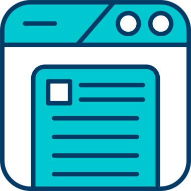 Vektör Defteri Simgesi illüstrasyonu