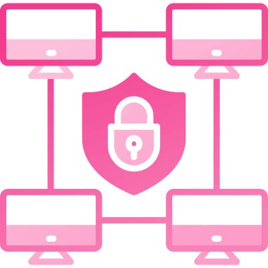 bilgisayar izleme simgesi, vektör illüstrasyonu