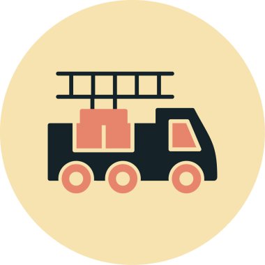 servis simgesi vektör illüstrasyonu