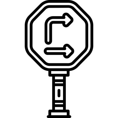 Araba anahtarı simgesi. Araba anahtar vektör simgesi tasarımının özet çizimi