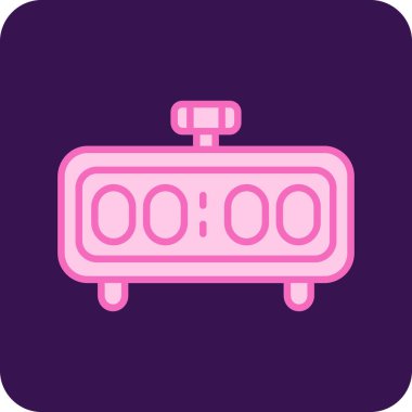 Alarm! Web simgesi basit illüstrasyon