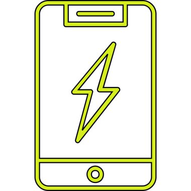 cep telefonu ikonu vektör illüstrasyonu