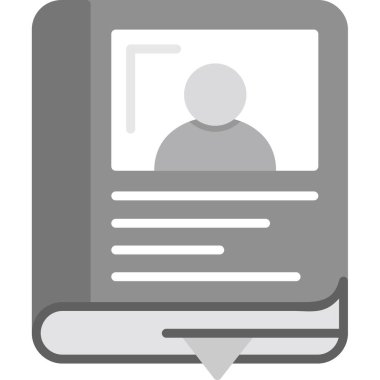 iş adamı simgesi, basit tasarım.