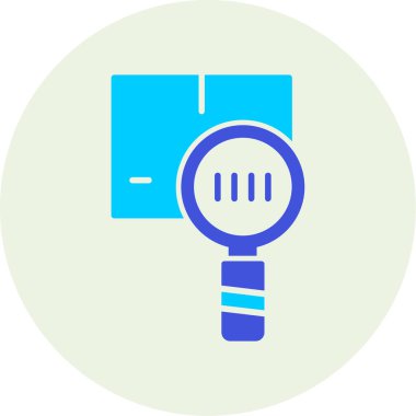 Arama simgesinin vektör illüstrasyonu