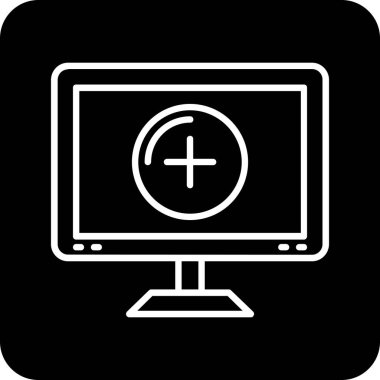 Seo simgesinin vektör illüstrasyonu