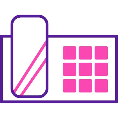 Takvim simgesi, vektör çizimi