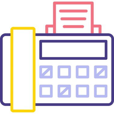 Hesap makinesi. Web simgesi basit illüstrasyon