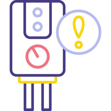 Elektrikli alet. Basit resimleme