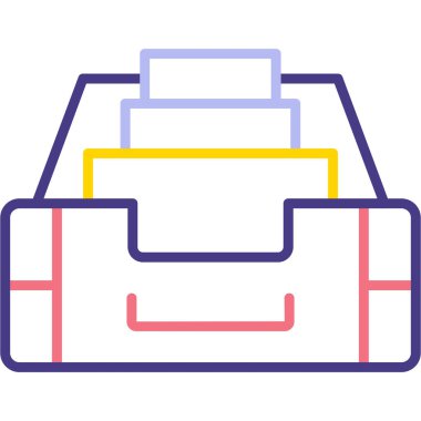 Vektör illüstrasyonu, simge ögesi arkaplanı