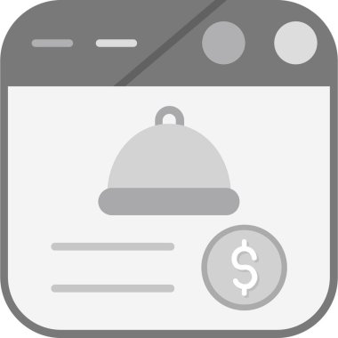 Banka binası simgesi vektör illüstrasyonu