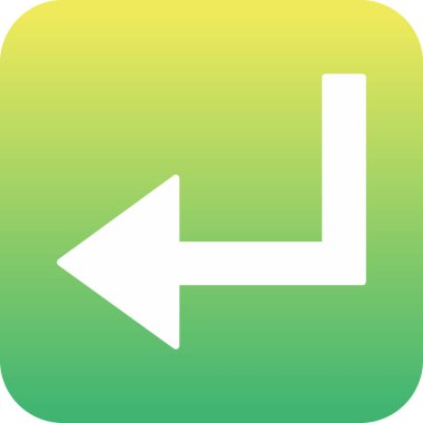 ok simgesi vektör illüstrasyonu