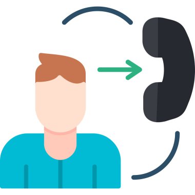 çağrı merkezi vektör illüstrasyon tasarımı