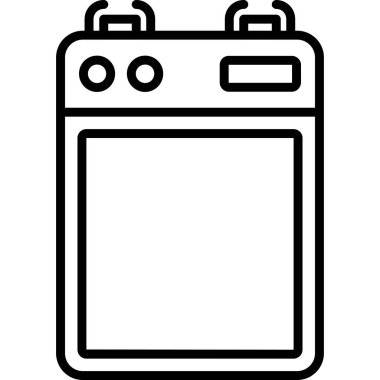 elektrik pil ikonu vektör illüstrasyonu