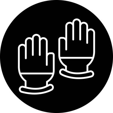 Kes şunu. Web simgesi basit illüstrasyon