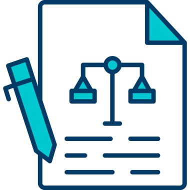 Vektör belgesi Simge illüstrasyonu