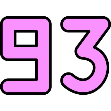 9 numara - 9 numara simge tasarımı