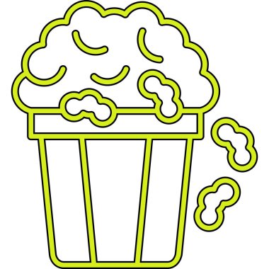 Tatlım. Web simgesi basit illüstrasyon