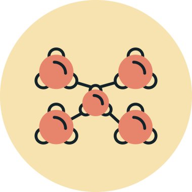 Ağ web simge vektör çizim