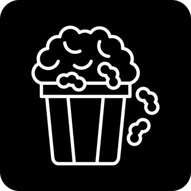 Gıda simgesinin vektör illüstrasyonu