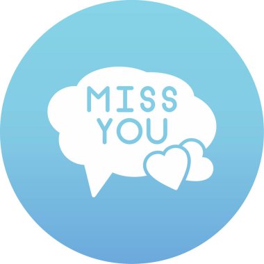 Mesajı kaçırıyorsun. vektör düz illüstrasyon