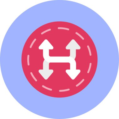 Bir b eksikliği simgesinin vektör çizimi