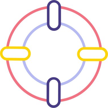 Seo simgesinin vektör illüstrasyonu