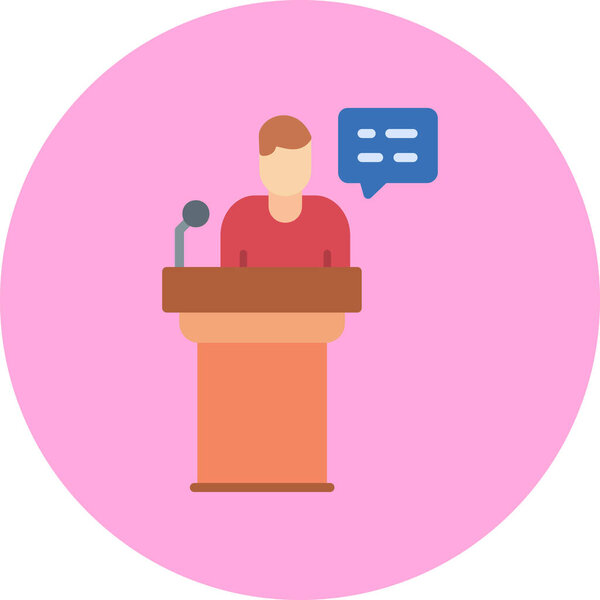 speech icon vector illustration