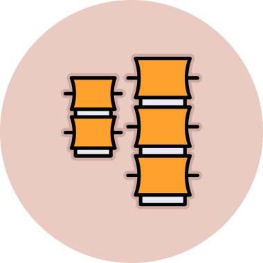 Modern eğitim ikonunun vektör illüstrasyonu