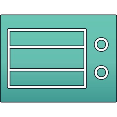 Modern b 'nin vektör illüstrasyonu eksik simgesi