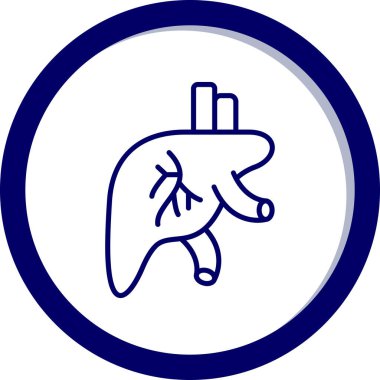 İnsan kalbinin vektör çizimi