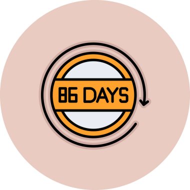 Etiket simgesi vektör illüstrasyonu