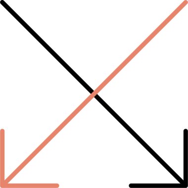 Modern simgenin vektör illüstrasyonu