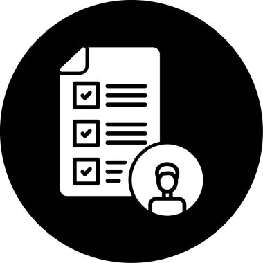 Pano, kalem vektör illüstrasyon simgesi