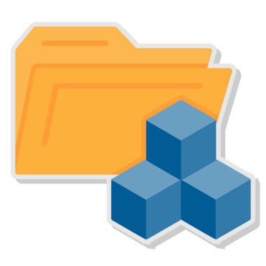 Kağıtları izole edilmiş vektör tasarımı olan dizin