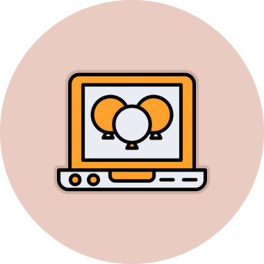 bilgisayar fare simgesi vektör illüstrasyonu