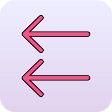 ok simgesi, vektör illüstrasyonu