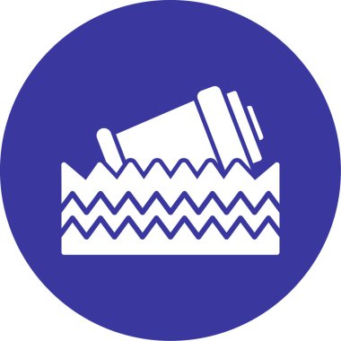 Bir kitap simgesinin vektör illüstrasyonu