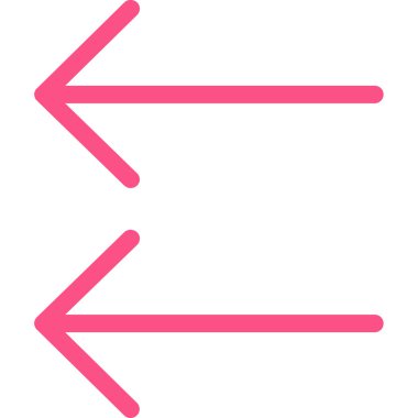 Ok sağ anahat vektör simgesi